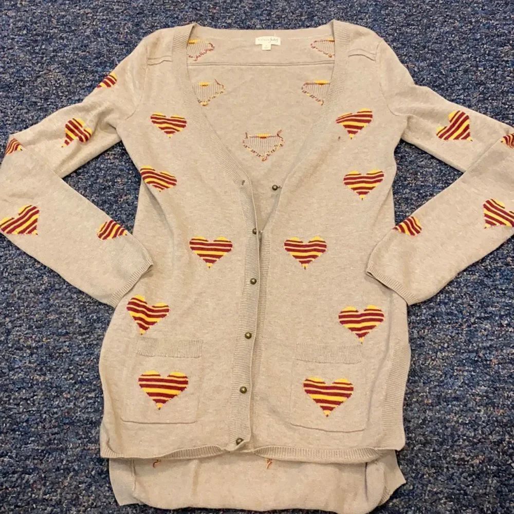 MAiSON Jules Heart Cardigan sz. S